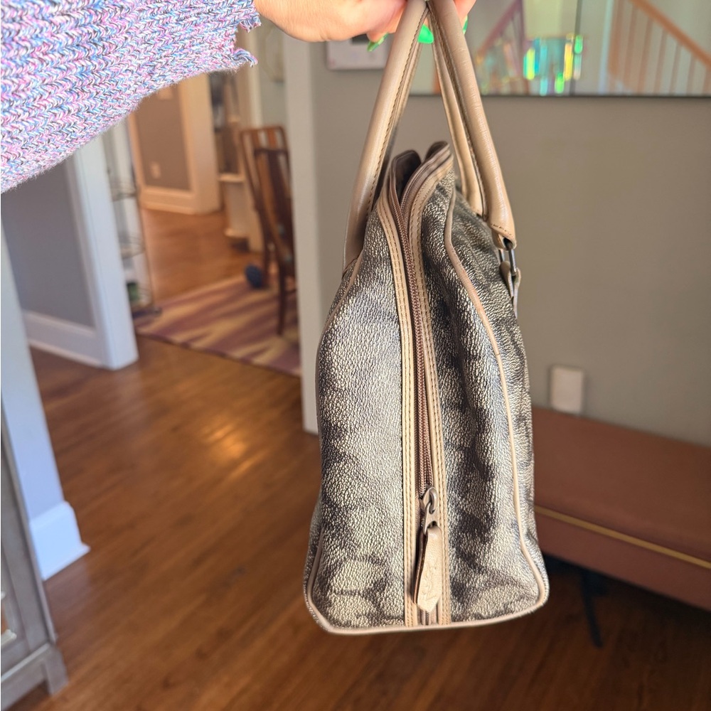 Vintage YSL Giraffe Leather Boston Bag - Picture 2 of 9
